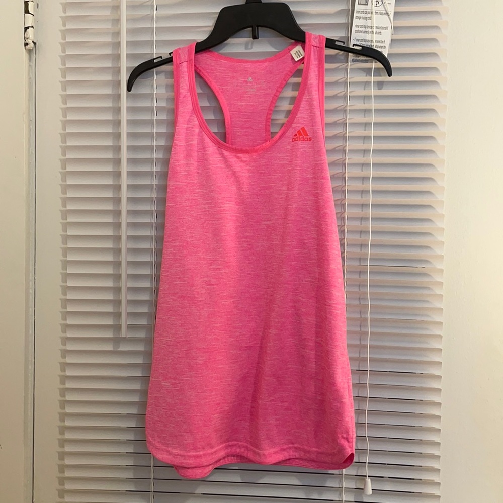 Adidas Pink Athletic Tank Top!